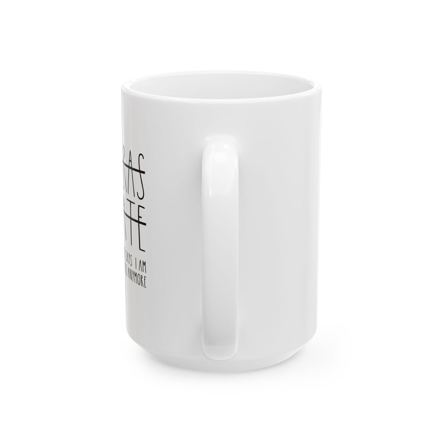 CAN'T PROCRASTINATE | 15 oz. White Ceramic Mug (Rae Dunn Inspired)